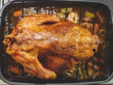 Gebraden kip uit de oven