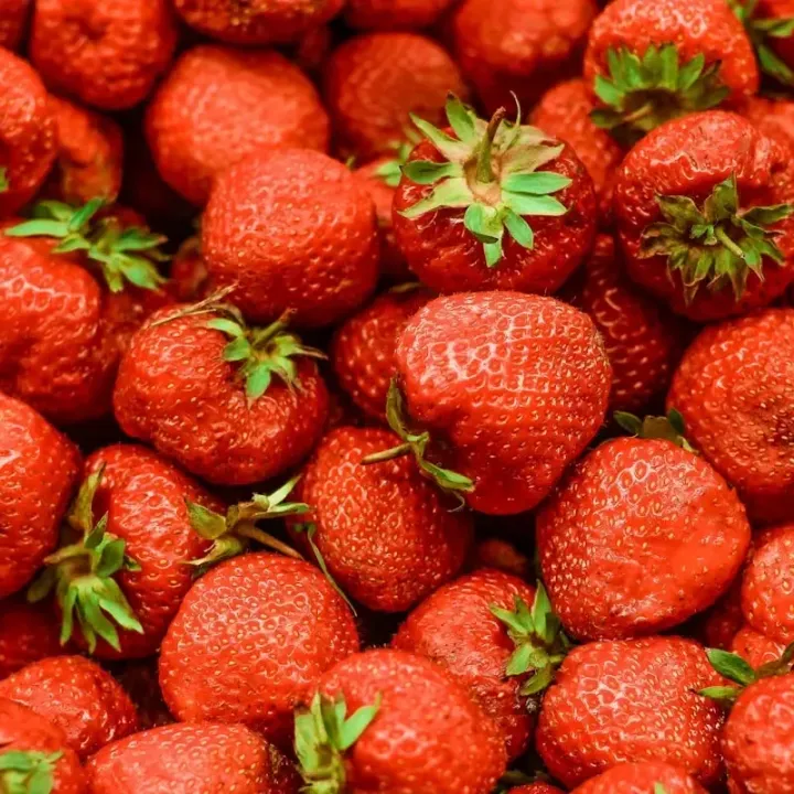 Rijpe aardbeien
